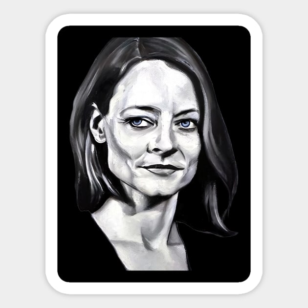 Jodie Foster Sticker by Sobalvarro